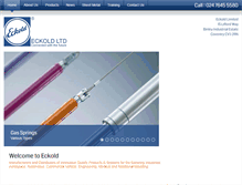 Tablet Screenshot of eckold.co.uk